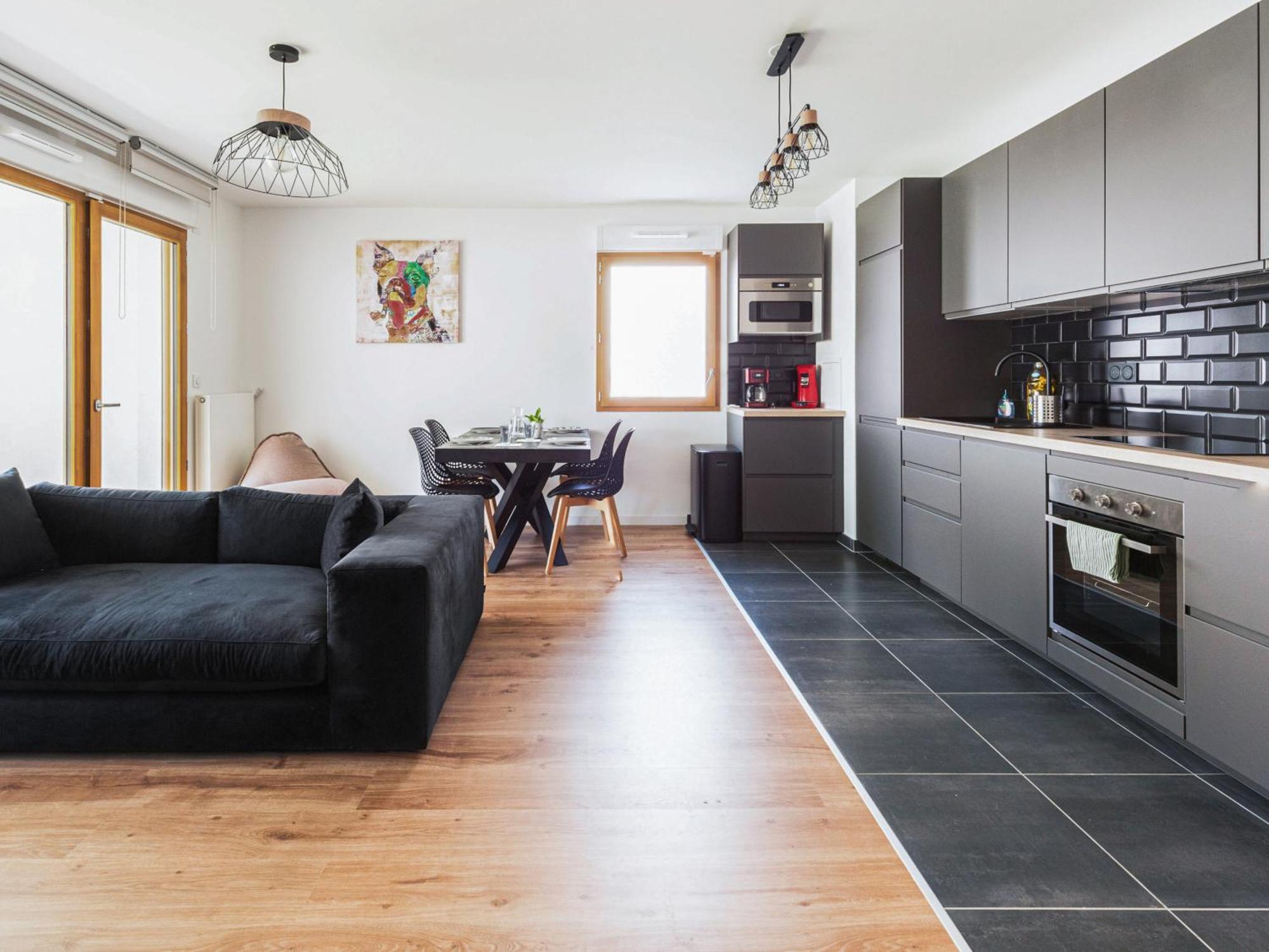 Cosygreen77 Modern Apartment With Garden And Parking Magny-le-Hongre Ngoại thất bức ảnh