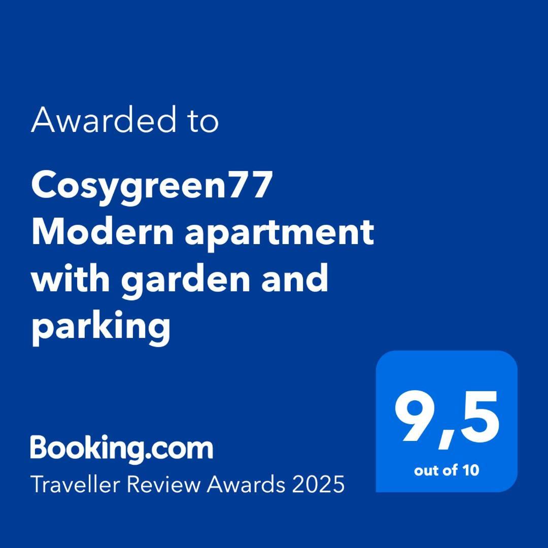 Cosygreen77 Modern Apartment With Garden And Parking Magny-le-Hongre Ngoại thất bức ảnh
